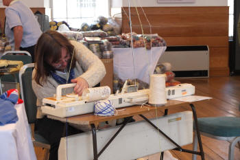 Helena, hard at work